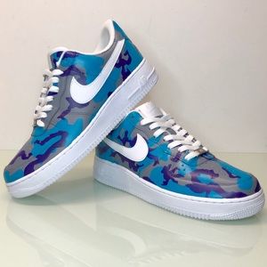 Custom Concrete Camo Air Force Ones AF1